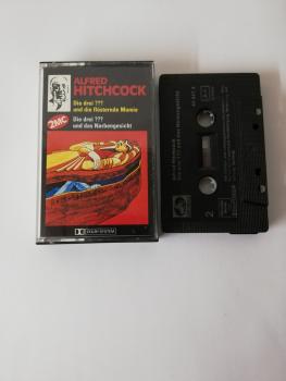 Die Drei Fragezeichen Doppelfolge und die flüsternde Mumie/und das Narbengesicht Schwarz mit Weißen Druck 44847 2 Marcato