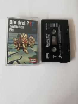 Die Drei Fragezeichen Folge 142 Tödliches Eis Schwarz mit Weißen Druck 8869780142 4 Europa