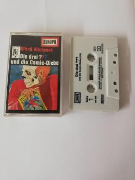 Die Drei Fragezeichen Folge 49 und die Comic-Diebe Weiß Grau mit Schwarzen Druck 490396-209 Europa