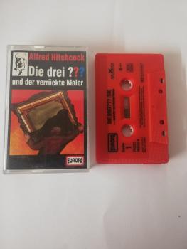 Die Drei Fragezeichen Folge 58 und der verrückte Maler Rot mit Schwarzen Druck 7432118512 4 PC 209 Europa