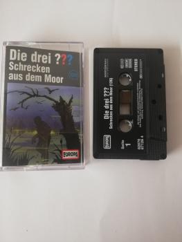 Die Drei Fragezeichen Folge 126 Schrecken aus dem Moor 5-fach Schwarz geschraubt Schwarz mit Weißen Druck 8287667126 4 Europa
