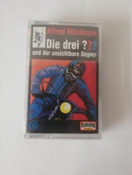 Die Drei Fragezeichen Folge 38 und der unsichtbare Gegner Schwarz mit Weißen Druck 7432138838 4 Europa Originalverpackt