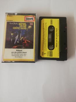 Enid Blyton Folge 1 Rätsel um die grüne Hand Schwarz mit  Gelben mit Aufkleber 515566.5 Europa