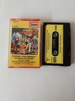 Achtung! "Rote Schlange" Vier Jungs und ihre geheimnisvolle Höhle Schwarz mit Beigen Aufkleber 515587.8 Europa