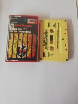 Die Drei Fragezeichen Folge 15 und der rasende Löwe 5-fach Silber geschraubt Gelb 515915.6