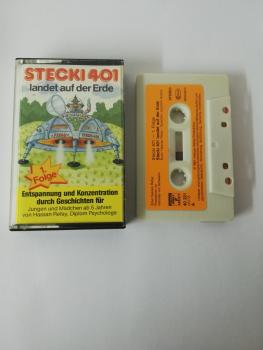 Stecki 401 Folge 1 landet auf der Erde Grau mit Orangen Aufkleber 40221 Schwann