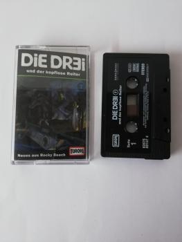 Die Dr3i Folge 7 und der kopflose Reiter Schwarz mit Weißen Druck 8287689107 4 Europa