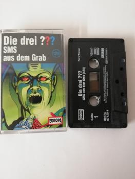 Die Drei Fragezeichen Folge 129 SMS aus dem Grab 5-fach Schwarz geschraubt Schwarz mit Weißen Druck 8287667129 4 Europa