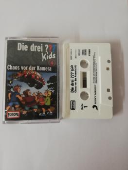 Die Drei Fragezeichen Kids Folge 4 Chaos vor der Kamera Weiß mit Schwarzen Druck 8869744004 4 Europa