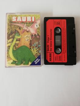 Sauri Folge 1 Der kleine Dinosaurier 5-fach Schwarz geschraubt Schwarz mit Roten Aufkleber 133115 Kolibri