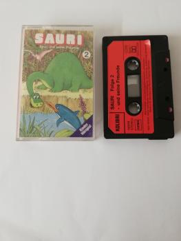 Sauri Folge 2 Sauri und seine Freunde 5-fach Schwarz geschraubt Schwarz mit Roten Aufkleber 133116 Kolibri