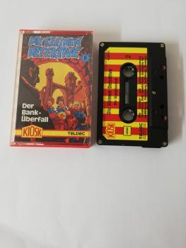 Die kleinen Detektive Folge 6 Der Banküberfall 5-fach Silber geschraubt Schwarz mit Rot Gelben Aufkleber 4.24751 CD Teldec