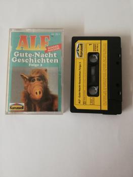 Alf Gute-Nacht Geschichten Folge 3 Schwarz mit Gelben Aufkleber 841 785-4 Karussell