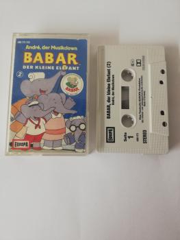 Babar der kleine Elefant Folge 2 Der kleine Elefant Grau mit Schwarzen Druck 490172-215 Europa