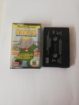 Babar der kleine Elefant Doppelfolge 1/2 Wettflug zum Mond/Andre, der Musikclown Schwarz mit Weißen Druck 487041 Club Edition Europa