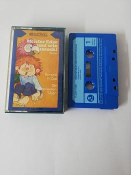 Pumuckl im Zoo/Die abgerissenen Tulpen Blau mit Blauen Aufkleber 1C224-31665 EMI Electrola Columbia