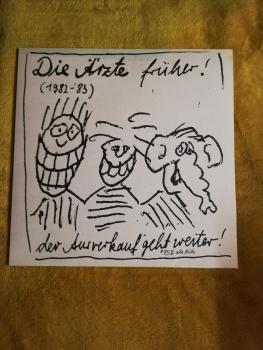 Die Ärzte-Die Ärzte früher!(1982-83`)Der Ausverkauf* geht weiter ! 1989 Vielklang Deutsche Pressung NM/NM