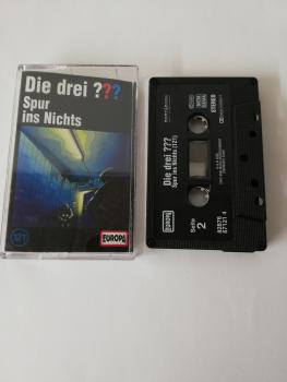 Die Drei Fragezeichen Folge 121 Spur ins Nichts 5-fach Schwarz geschraubt Schwarz 8287667121 4(Schriftzug Logo fehlt)