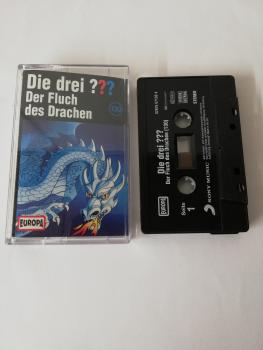 Die Drei Fragezeichen Folge 130 Der Fluch des Drachen Schwarz mit Weißen Druck 8287667130 4 Europa