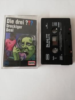 Die Drei Fragezeichen Folge 72 Dreckiger Deal Schwarz mit Weißen Druck 7432138497 4 Europa((Schriftzug Logo fehlt)