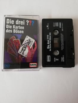 Die Drei Fragezeichen Folge 82 Die Karten des Bösen Schwarz 7432154764 4 (Schriftzug Logo fehlt)