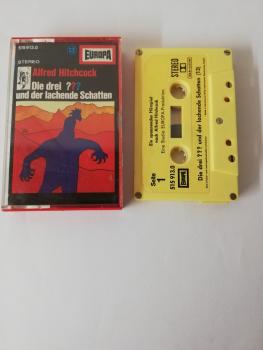 Die Drei Fragezeichen Folge 13 und der lachende Schatten 5-fach geschraubt Gelb mit Gelben Aufkleber 515913.0 Europa