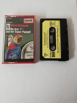 Die Drei Fragezeichen Folge 1 und der Super-Papagei 5-fach Schwarz geschraubt Schwarz mit Gelben Aufkleber 515901.6 Europa