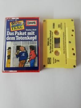 TKKG Folge 4 Das Paket mit dem Totenkopf 5-fach Silber geschraubt Gelb 515721.8 Europa(Großes Fenster)