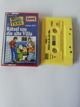 TKKG Folge 7 Rätsel um die alte  Villa Gelb mit Gelben Aufkleber 515724.2 Europa
