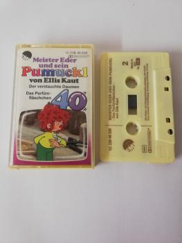 Pumuckl Folge 40 Der verstauchte Daumen/Das Parfümfläschchen Beige mit Braunen Druck 1C 238-46638 EMI