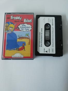 Mit Freddy durch die Bibel Folge 8 Eine Kreuzfahrt für Jona  Schwarz mit Weißen Aufkleber 962868