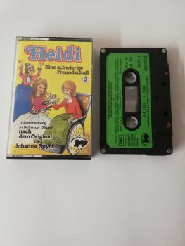 Heidi Folge 3 Eine schwierige Freundschaft 4-fach Silber geschraubt Schwarz mit Grünen Aufkleber ML-107 Märchen-Land