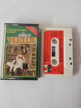 Heidi Folge 5 Überraschungen im Dorf Grau mit Roten Aufkleber 400227-260 Ariola