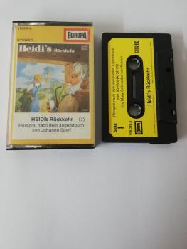 Heidi Folge 2 Heidi`s Rückkehr Schwarz mit Gelben Aufkleber 515039.6 Europa