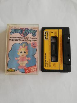 Die Muppet Babies Folge 9 Schneewittchen& die 7 Muppets/ Muppets Wunsch-Programm Schwarz mit Gelben Aufkleber 833923-4 Karussell