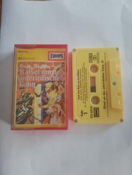 Enid Blyton Folge 4 Rätsel um den unterirdischen Gang 5-fach Silber Geschraubt Gelb mit Gelben Aufkleber 515653.0 Europa