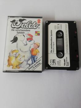 Waldo Folge 8 Die verschwundene Spieluhr 4-fach Silber geschraubt Schwarz mit Weißen Aufkleber 4.60508 CD OHHA