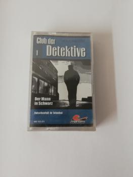 Club der Detektive 1 Der Mann in Schwarz Schwarz mit Weißen Druck 495153-211 Maritim Originalverpackt