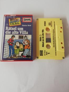 TKKG Folge 7 Rätsel um die alte  Villa 4-fach Silber geschraubt Gelb 515724.2 Europa
