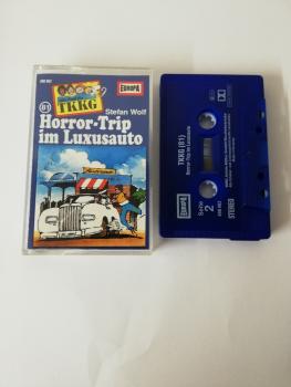 TKKG Folge 81 Horror-Trip im Luxusauto Balu mit Weißen Druck 490-962-209 Europa