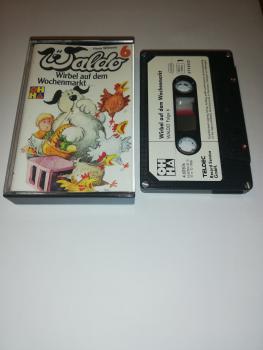 Waldo Folge 6 Wirbel auf dem Wochenmarkt 4-fach Silber geschraubt Schwarz mit Weißen Aufkleber 4.60506 CD OHHA