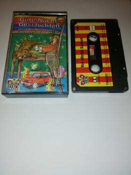 Gute-Nacht-Geschichten Geschichten von allerlei Sachen 4-fach Silber geschraubt Schwarz mit Rot-Gelben Aufkleber 4.23901 CD Kiosk Teldec