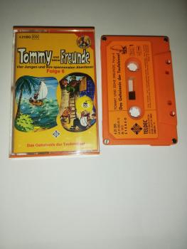 Tommy und seine Freunde Folge 6 4-fach Silber geschraubt Orange mit Orangen Aufkleber 4.21283 CD Telefunken
