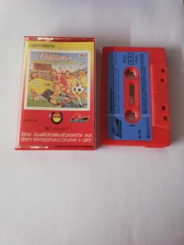 Fußball-Abenteuer 1 Uwe träumt vom Pokal Rot mit Blauen Aufkleber 48749 UW