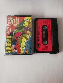 Sindbad Folge 3 Abenteuer auf der geheimnisvollen Insel 4-fach Silber geschraubt Schwarz mit Roten Aufkleber 863 OK