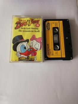 Duck Tales Folge 20 Mein Gott Donald/Die versunkene Stadt 5-fach Silber geschraubt Schwarz mit Gelben Aufkleber 841548-4 Karussell