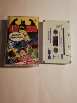 Batman Folge 5 Nichts kann Batman stoppen 4-fach Silber geschraubt Weiß mit Blauen Druck 495698-215