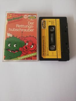 Die Ampelmännchen Folge 18 Der Rettungshubschrauber Schwarz mit Gelben Aufkleber 827261-4 (Cover von innen leicht beschrieben)