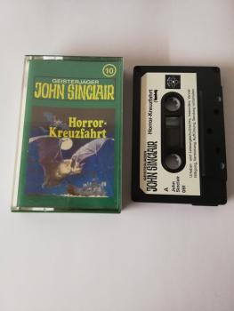 Geisterjäger John Sinclair Folge 10 Horror-Kreuzfahrt 5-fach Schwarz geschraubt Schwarz mit Weißen Aufkleber 051