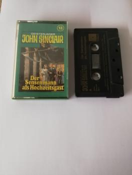 Geisterjäger John Sinclair Folge 13 Der Sensenmann als Hochzeitsgast 5-fach Schwarz geschraubt Schwarz mit Goldenen Druck 081